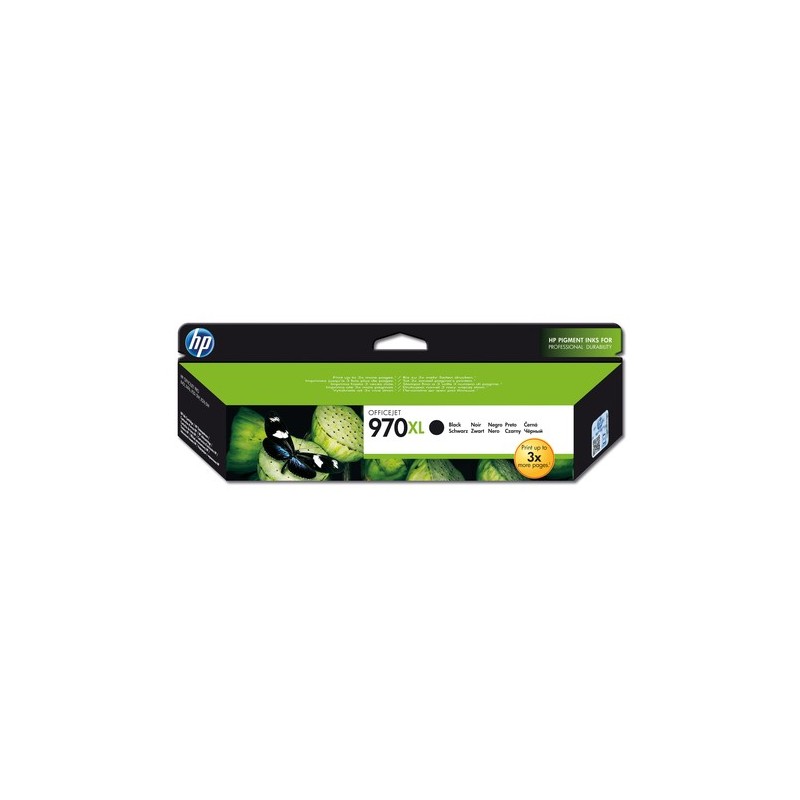HP 970XL 1 pièce(s) Original Rendement élevé (XL) Noir