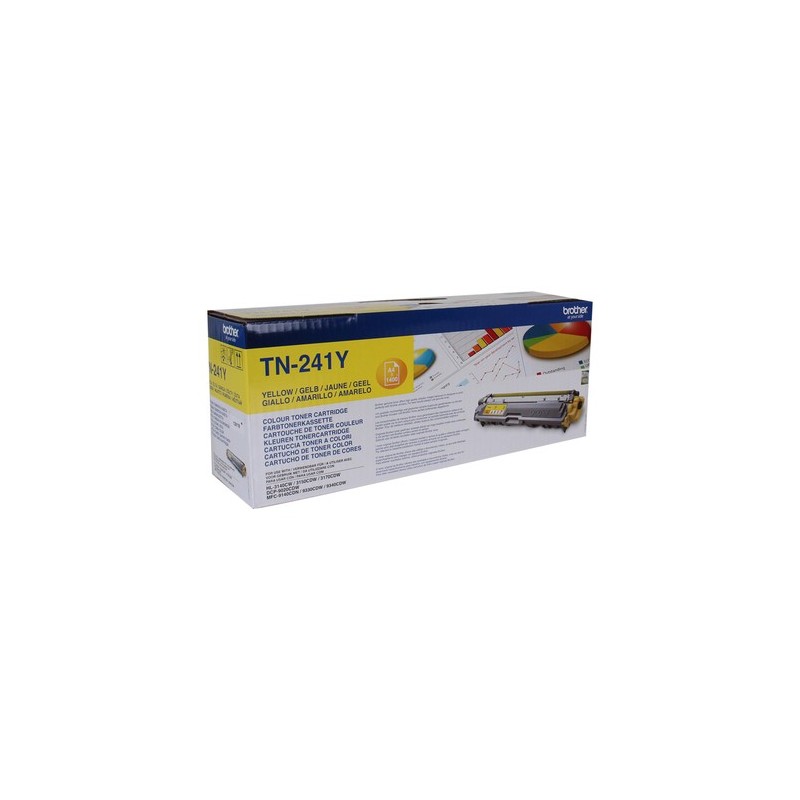 Brother TN-241Y Cartouche de toner 1 pièce(s) Original Jaune
