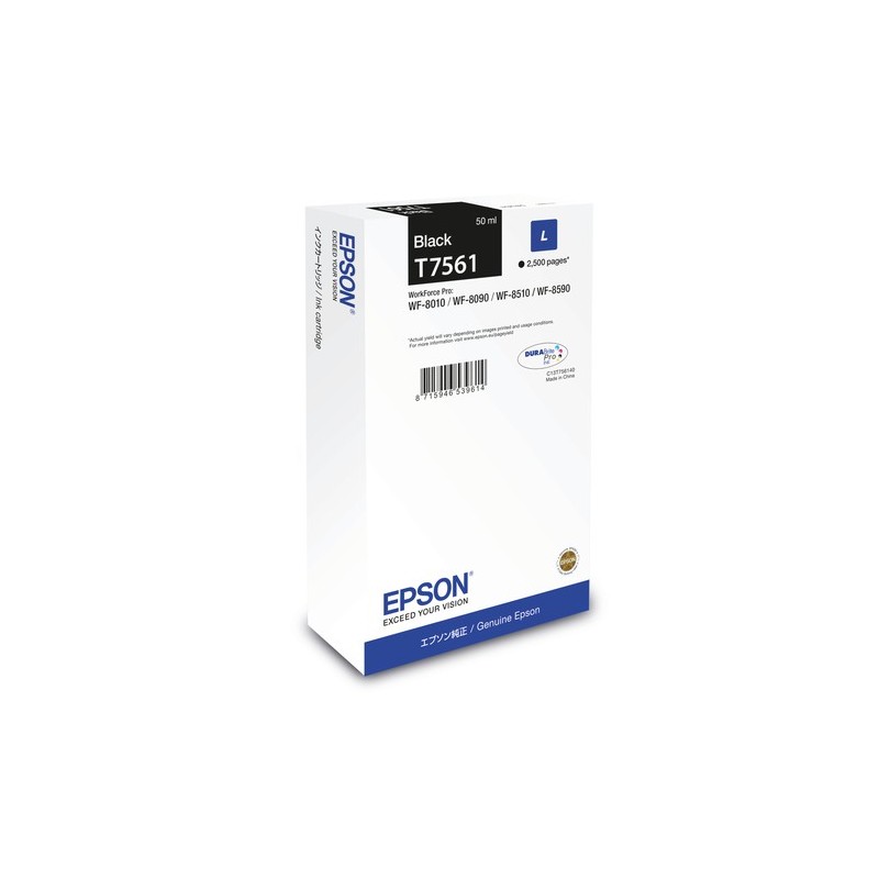 Epson Encre Noire L (2 500 p)