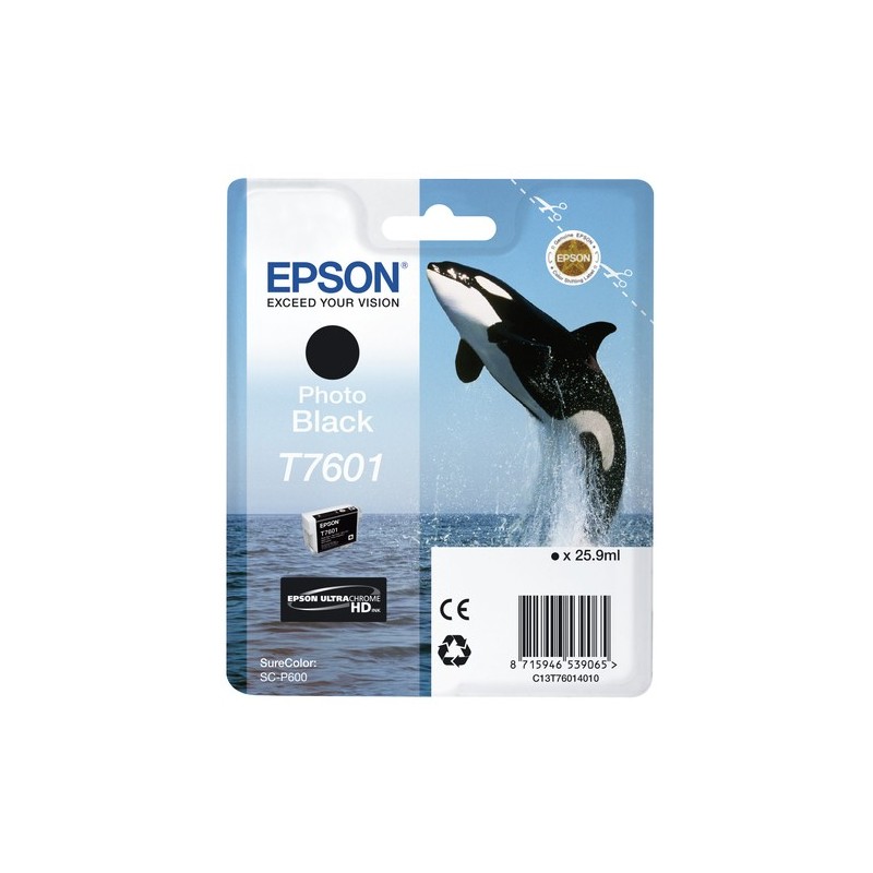 Epson T7601 Noir photo