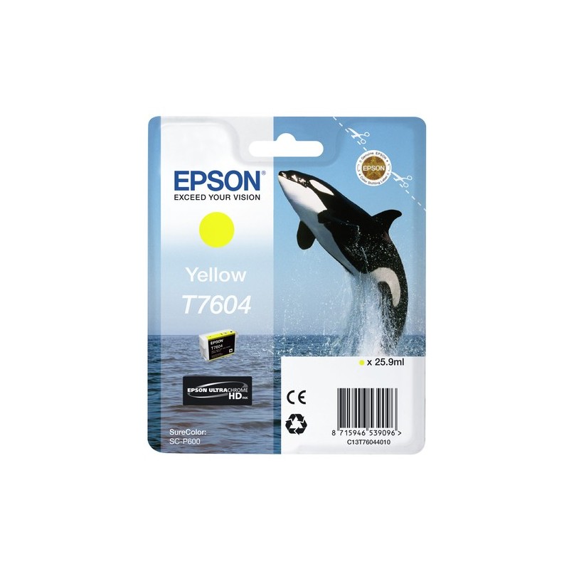 Epson T7604 Jaune