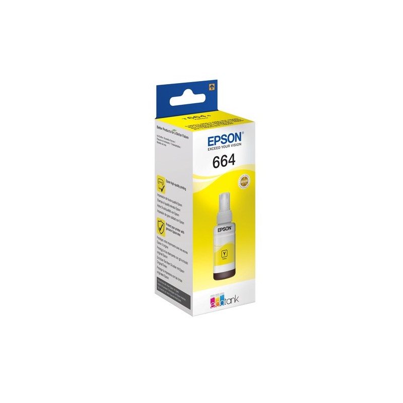Epson 664 Ecotank Yellow ink bottle (70ml)