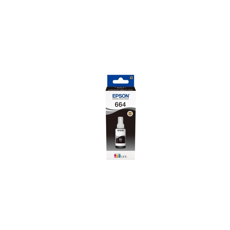 Epson 664 Ecotank Black ink bottle (70ml)