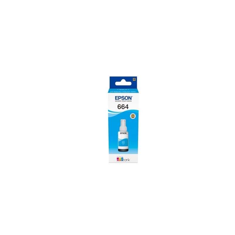 Epson 664 Ecotank Cyan ink bottle (70ml)