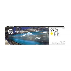 HP 973X Original Rendement élevé (XL) Jaune