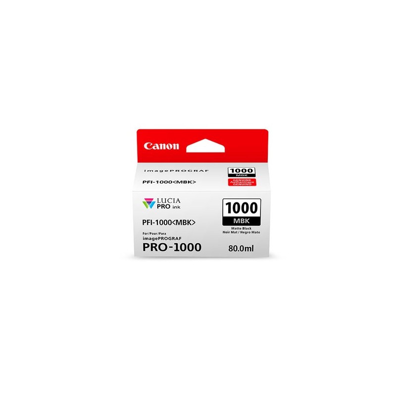 Canon PFI-1000 MBK Original Noir mat