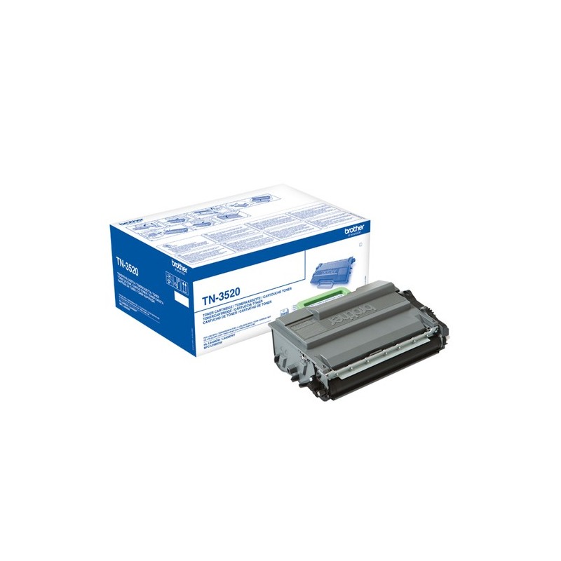 Brother TN-3520 Cartouche de toner 1 pièce(s) Original Noir