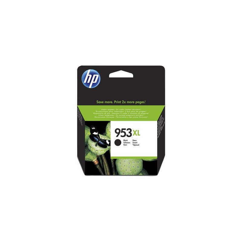 HP 953XL Black Original Ink Cartridge Rendement élevé (XL) Noir