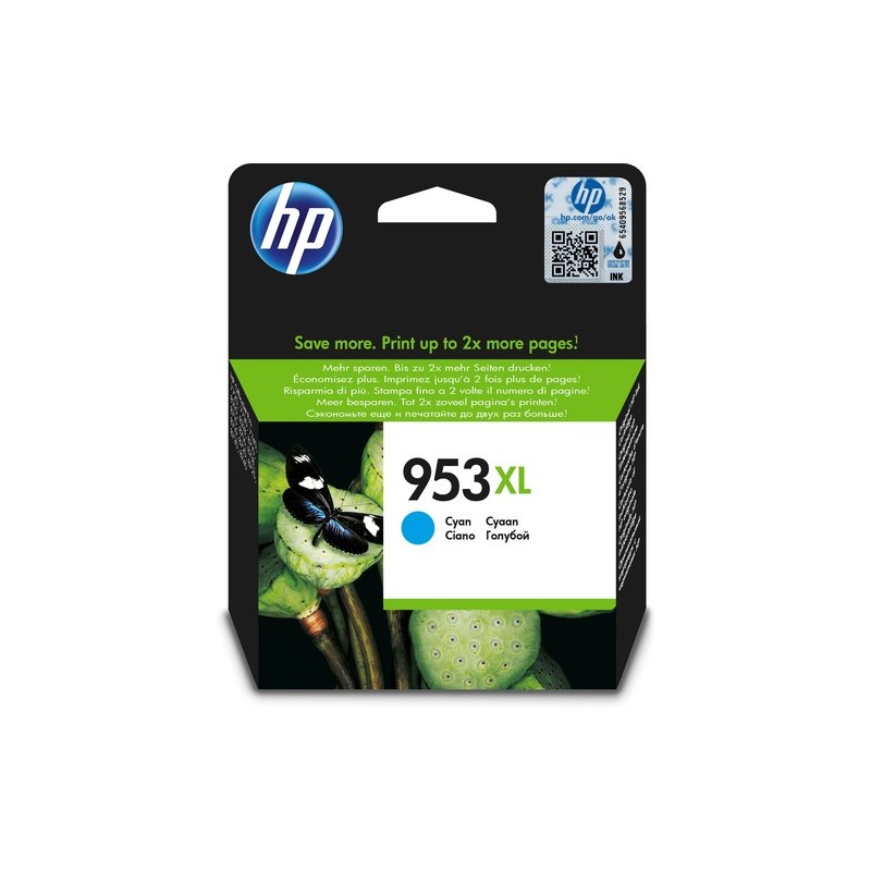 HP 953XL Original Rendement élevé (XL) Cyan