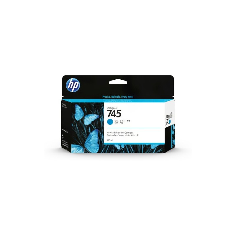 HP 745 Original Rendement standard Cyan