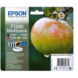 Epson Apple Multipack Pomme (T1295) - Encre DURABrite Ultra N. C. M. J