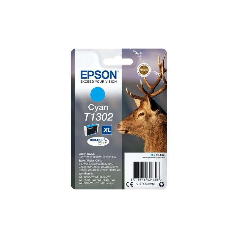 Epson Stag Cartouche Cerf - Encre DURABrite Ultra C (XL)
