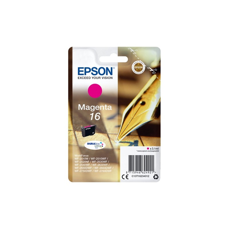 Epson Pen and crossword Cartouche Stylo à plume 16 - Encre DURABrite Ultra M
