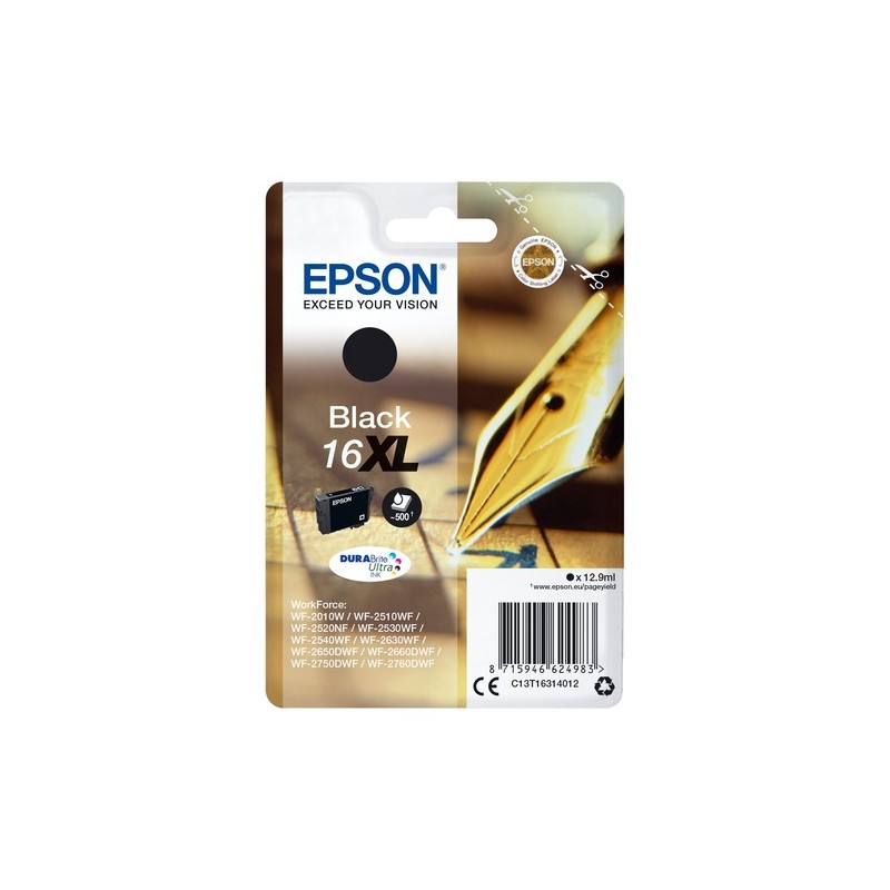 Epson Pen and crossword Cartouche Stylo à plume 16XL - Encre DURABrite Ultra N