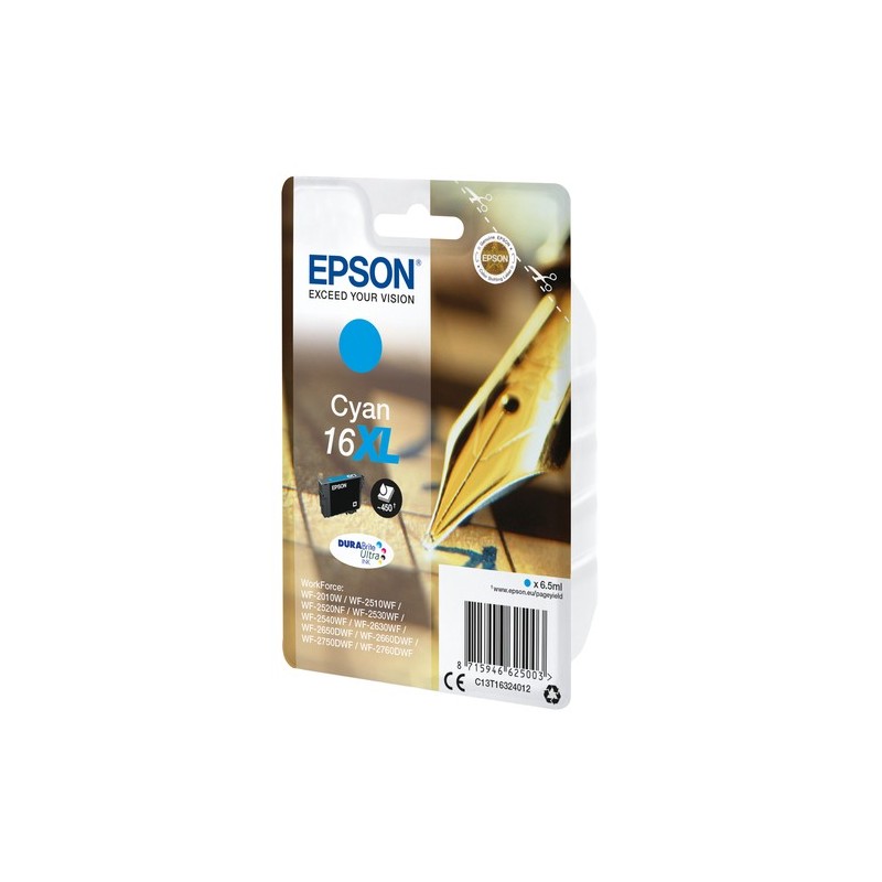 Epson Pen and crossword Cartouche Stylo à plume 16XL - Encre DURABrite Ultra C