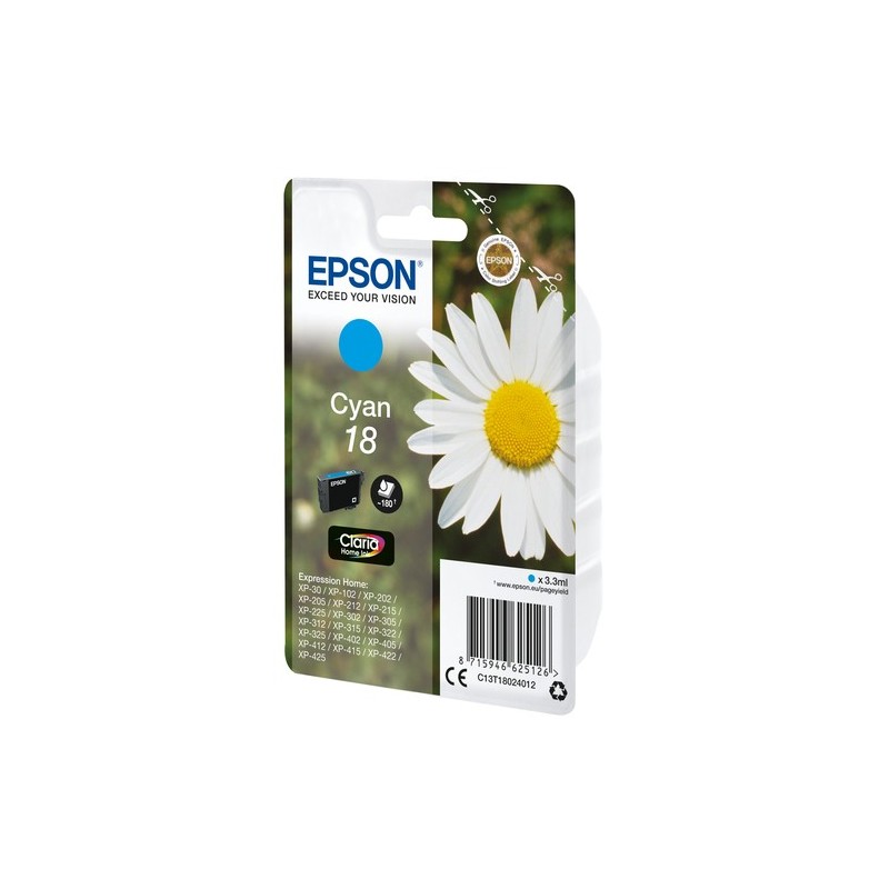Epson Daisy Cartouche Pâquerette 18 - Encre Claria Home C
