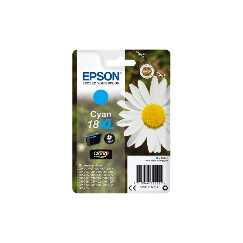 Epson Daisy Cartouche Pâquerette 18XL - Encre Claria Home C