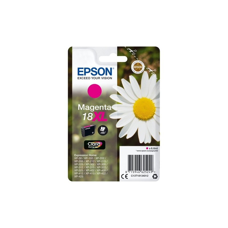 Epson Daisy Cartouche Pâquerette 18XL - Encre Claria Home M