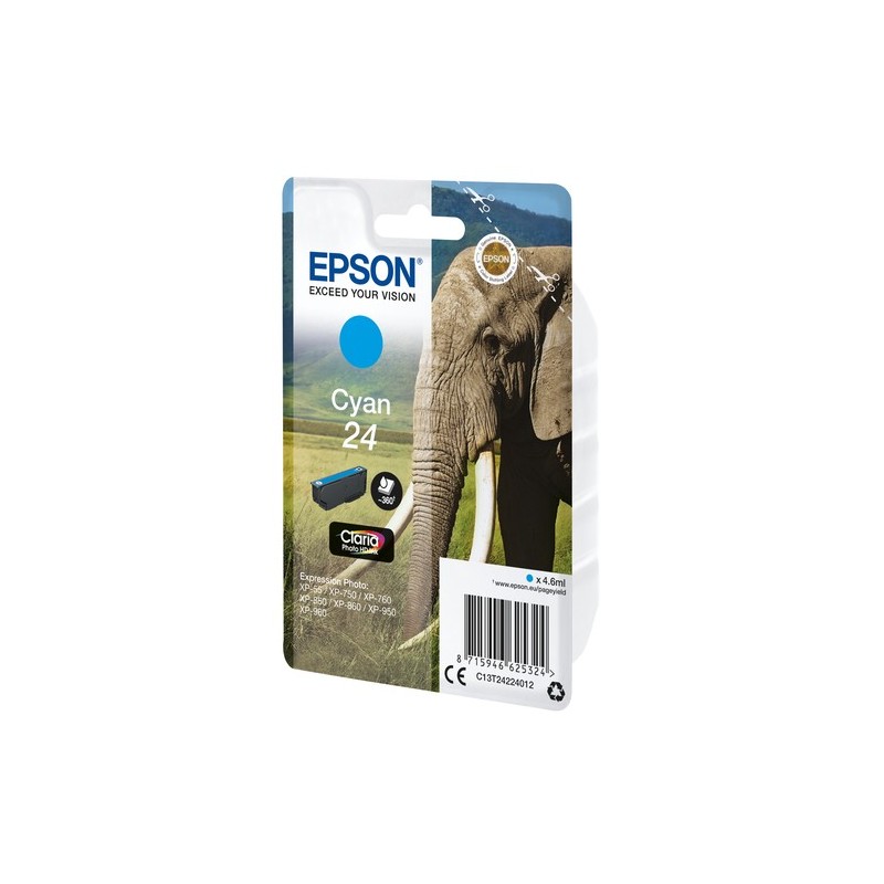 Epson Elephant Cartouche Eléphant - Encre Claria Photo HD C