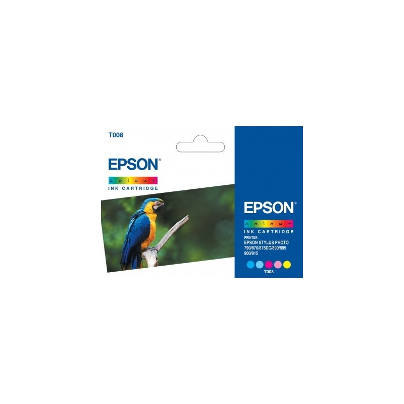 Epson Parrot Ink Cartridge 5 colour f StylusPhoto 790/870/875DC/895 Original Cyan. Cyan clair. Magenta clair. Magenta. Jaune
