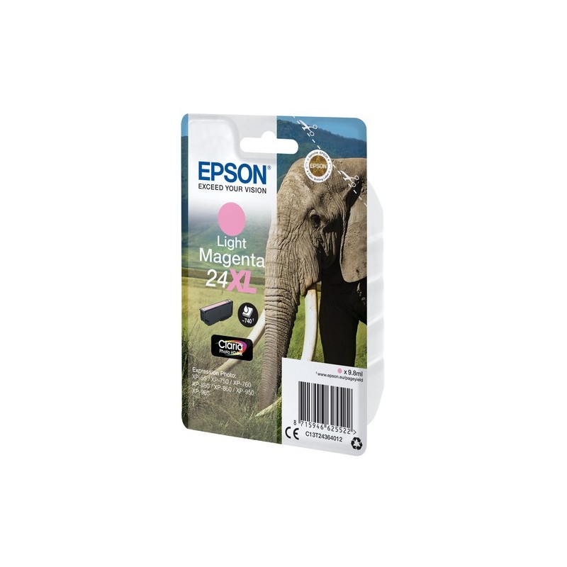 Epson Elephant Cartouche Eléphant - Encre Claria Photo HD Mc (XL)
