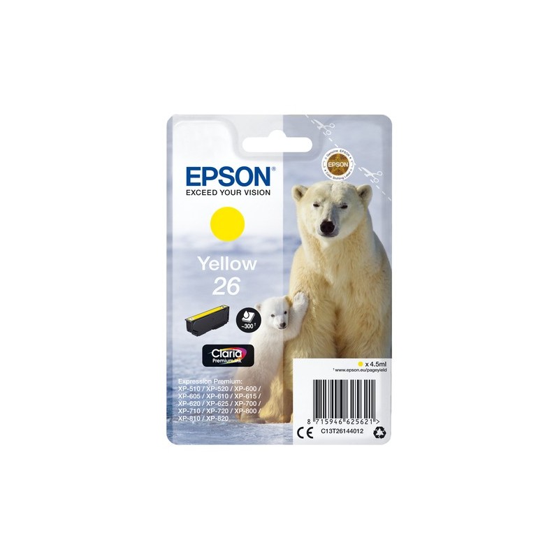 Epson Polar bear Cartouche Ours Polaire - Encre Claria Premium J