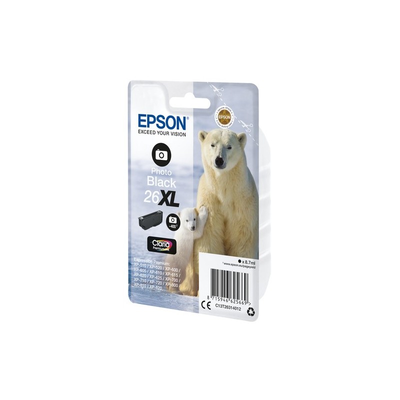 Epson Polar bear Cartouche Ours Polaire - Encre Claria Premium N Photo (XL)