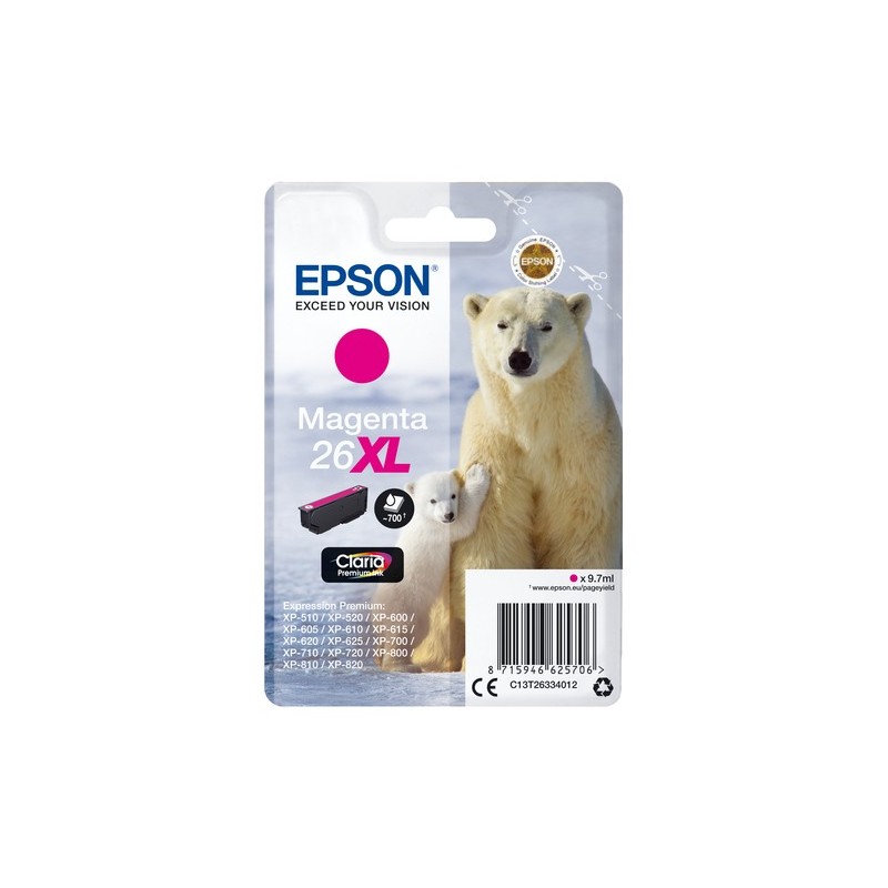 Epson Polar bear Cartouche Ours Polaire - Encre Claria Premium M (XL)