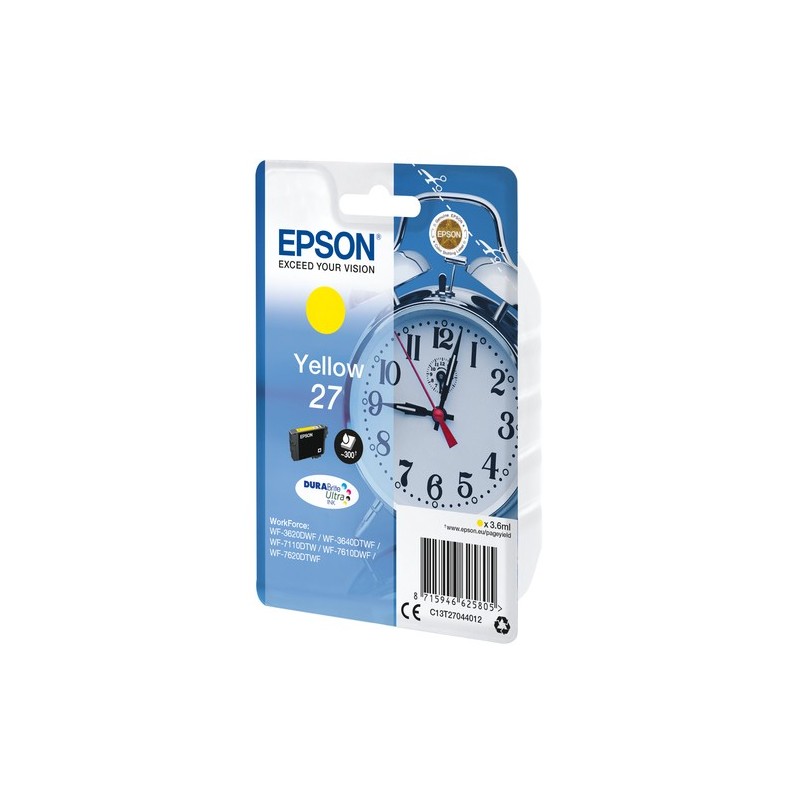 Epson Alarm clock Cartouche Réveil 27 - Encre DURABrite Ultra J