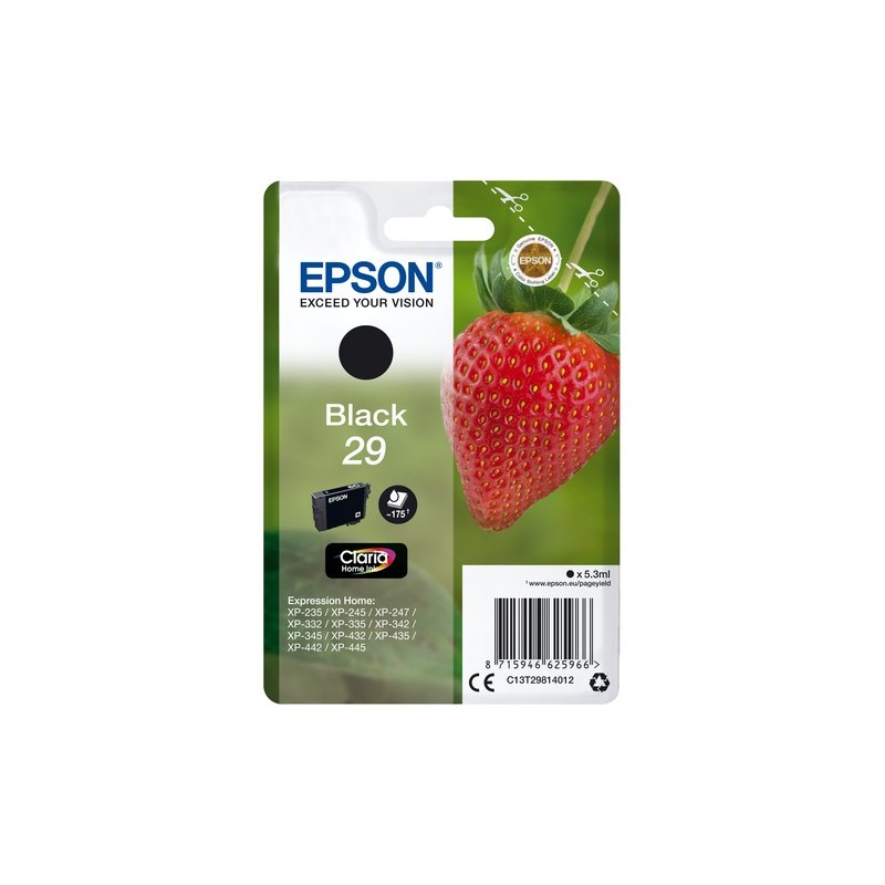 Epson Strawberry Cartouche Fraise 29 - Encre Claria Home N