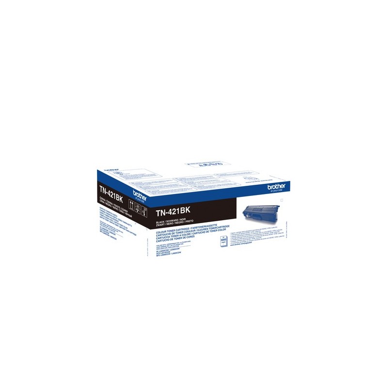 Brother TN-421BK Cartouche de toner 1 pièce(s) Original Noir