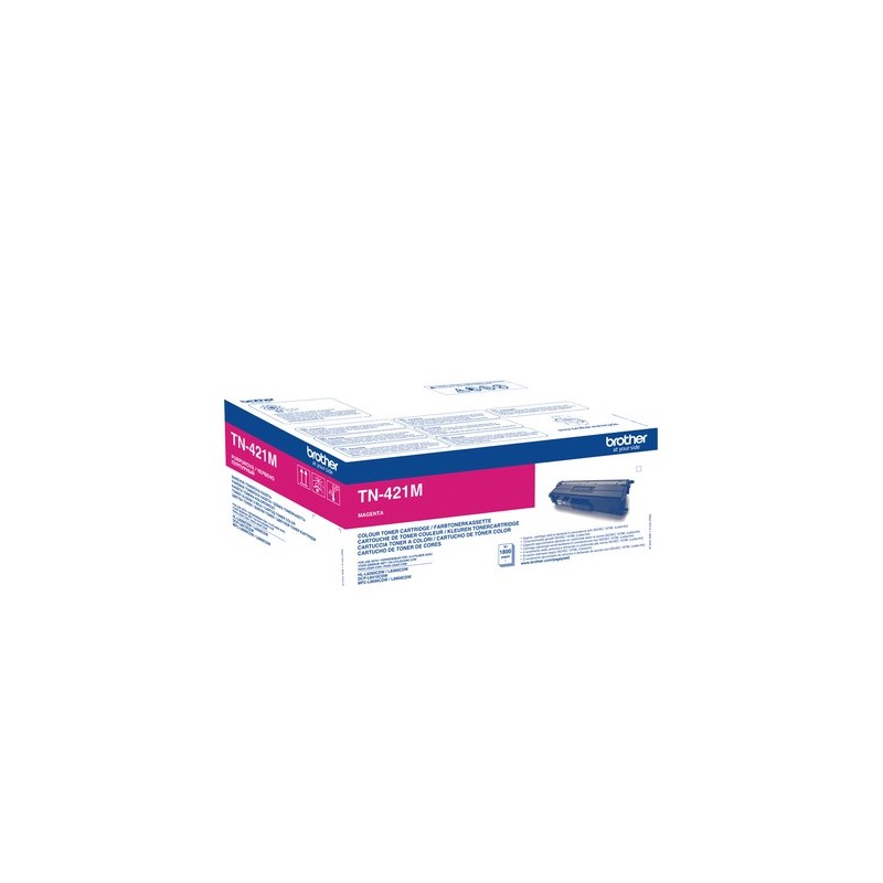 Brother TN-421M Cartouche de toner 1 pièce(s) Original Magenta