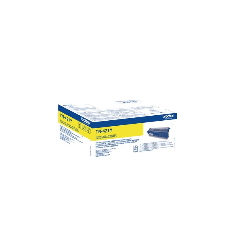 Brother TN-421Y Cartouche de toner 1 pièce(s) Original Jaune