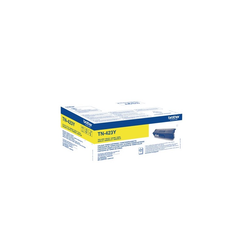 Brother TN-423Y Cartouche de toner 1 pièce(s) Original Jaune
