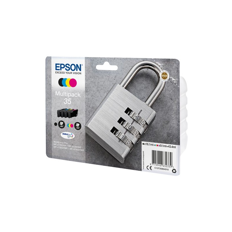 Epson Padlock Multipack 4-colours 35 DURABrite Ultra Ink