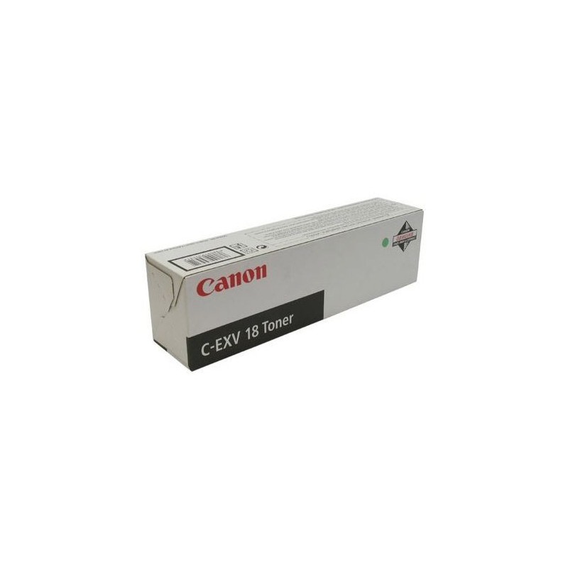 Canon Toner C-EVX 18 for iR1018/iR1022 Black 1 pièce(s) Original Noir