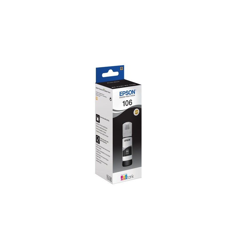Epson 106 EcoTank Photo Black ink bottle