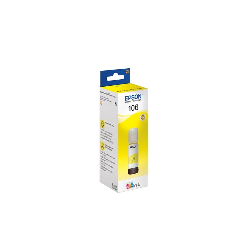 Epson 106 EcoTank Yellow ink bottle