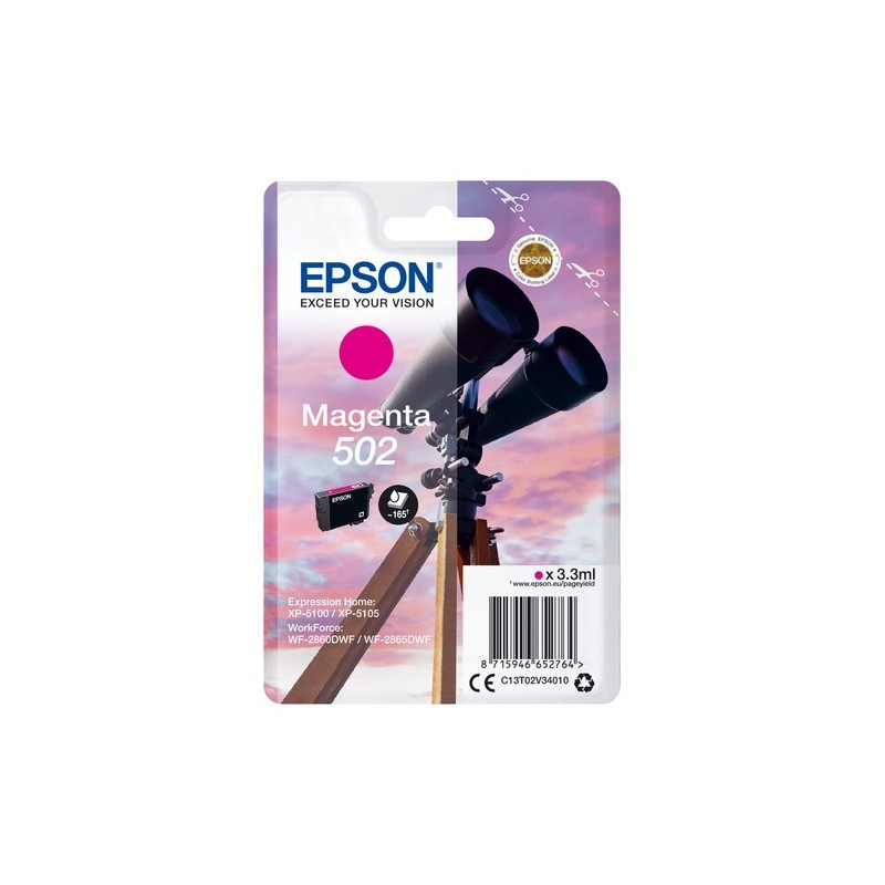 Epson Singlepack Magenta 502 Ink
