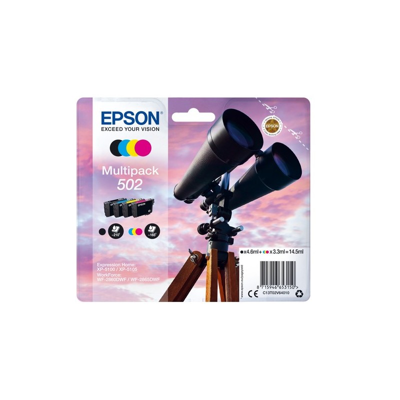 Epson Multipack 4-colours 502 Ink