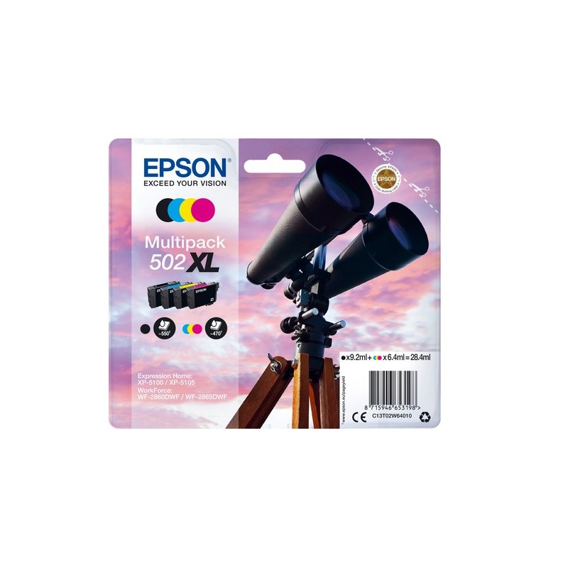 Epson Multipack 4-colours 502XL Ink