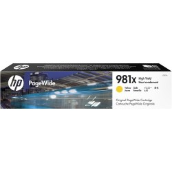 HP 981X Original Rendement élevé (XL) Jaune