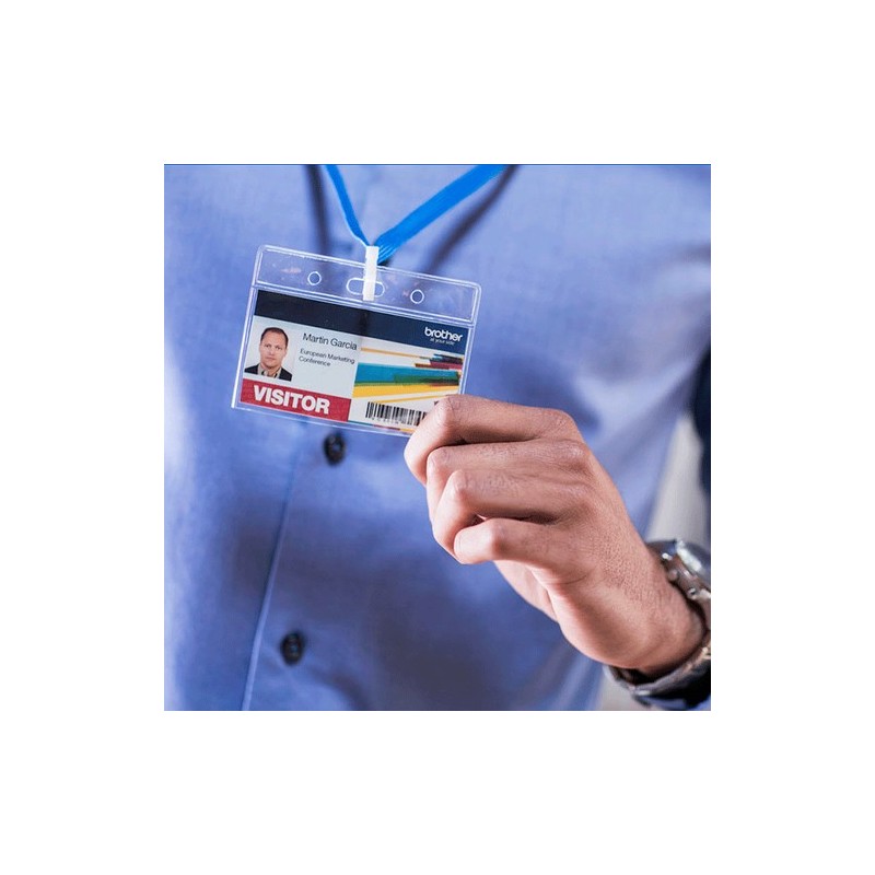 Brother CZ-1003 ruban d'étiquette Blanc