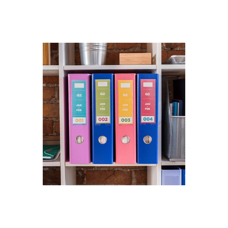 Brother CZ-1001 ruban d'étiquette Violet sur blanc