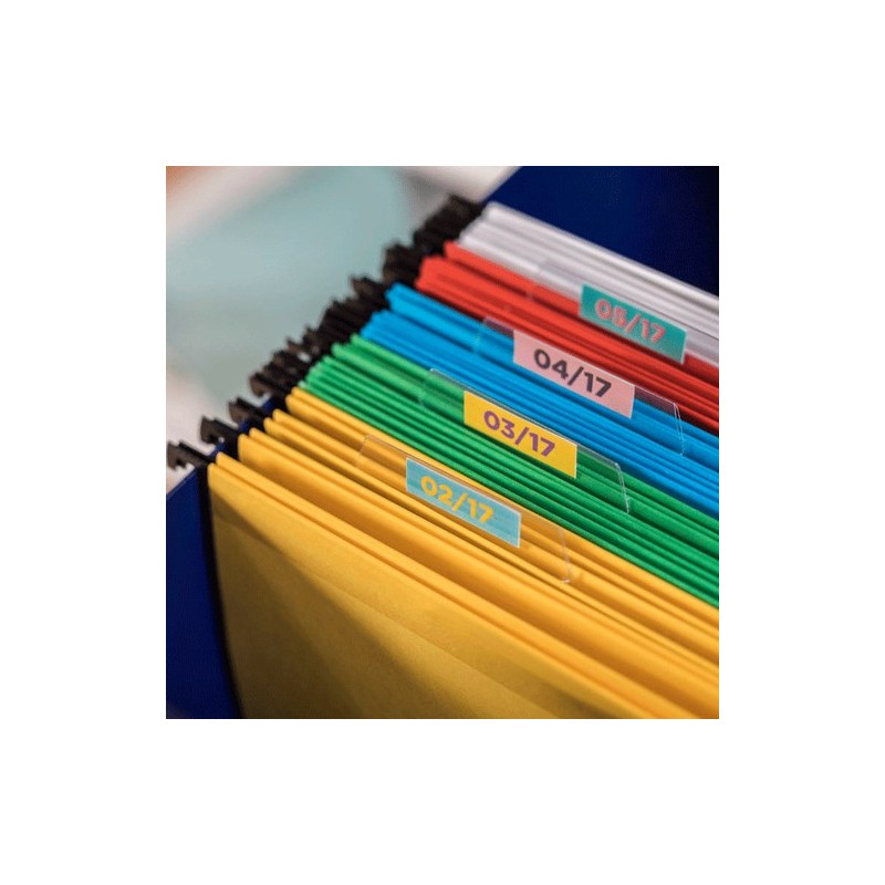 Brother CZ-1001 ruban d'étiquette Violet sur blanc