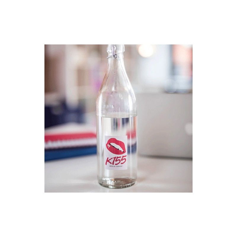 Brother CZ-1001 ruban d'étiquette Violet sur blanc