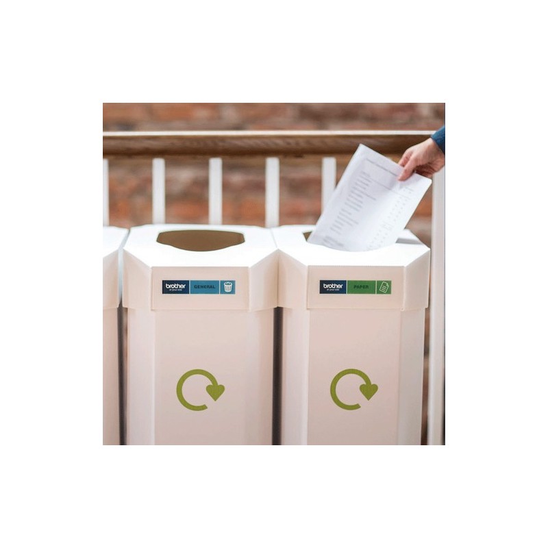 Brother CZ-1001 ruban d'étiquette Violet sur blanc