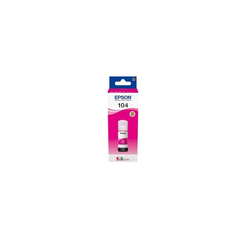Epson 104 EcoTank Magenta ink bottle