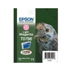 Epson Owl Light Magenta Ink Cartridge T0796 Original Magenta clair