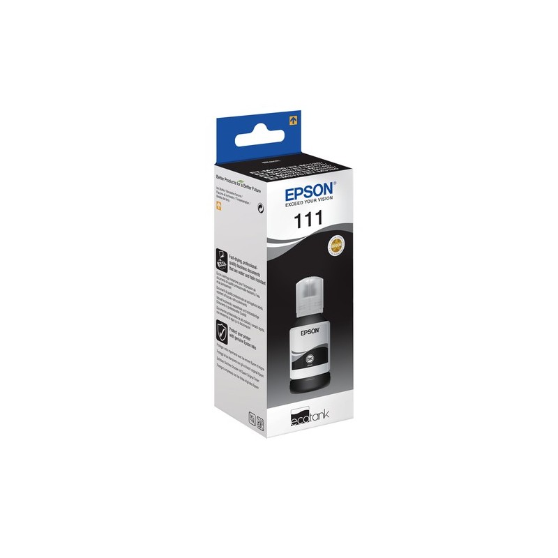 Epson 111 EcoTank Pigment black ink bottle